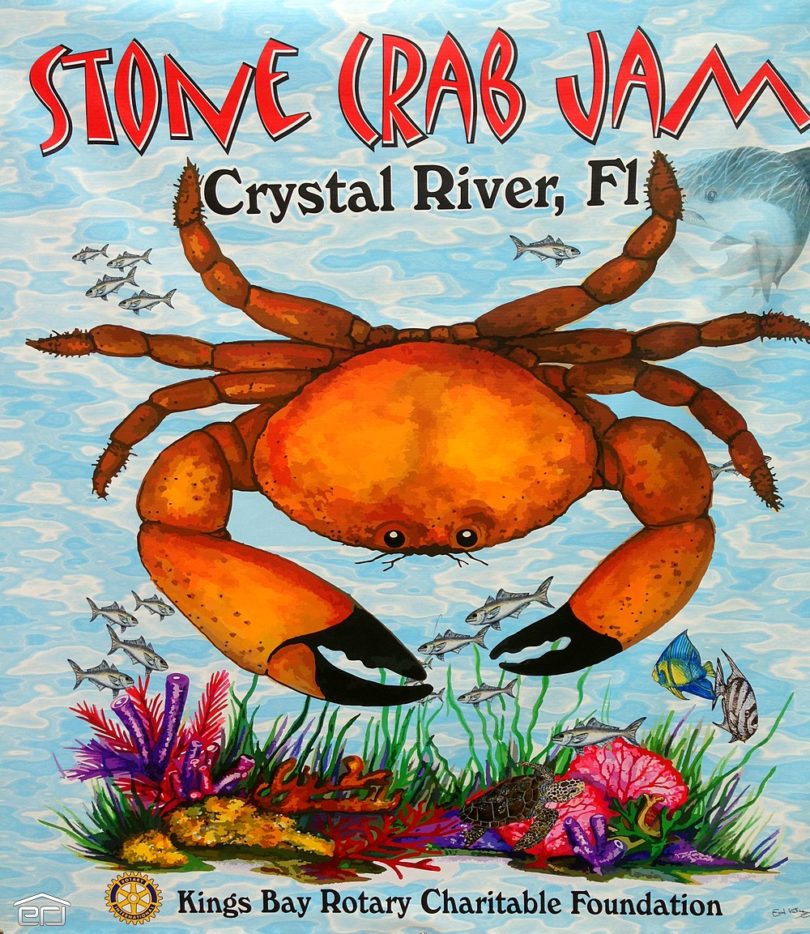 Crystal River Stone Crab Jam Citrus County Florida Top Festival